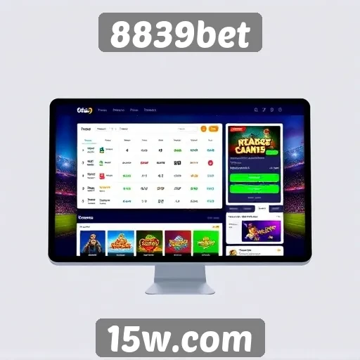 Análise da interface do usuário do 8839bet