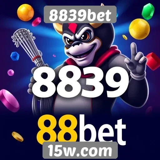 Variedade de jogos disponíveis no 8839bet